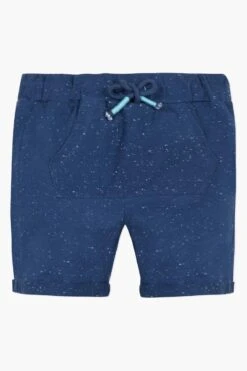 Boys Shorts 3pommes Speckled Navy (Size 11-12Y Left)
