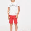Boys Shorts Jean Bourget Red (Size 10 Left) -Little Boys Clothes Sales splatter tee b 241d6640 5ac0 413f ab3d 9c2e4577317c