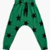 Nununu Star Baggy Kids Pants - Moss Green -Little Boys Clothes Sales star baggy kids pants moss green 1 moss green