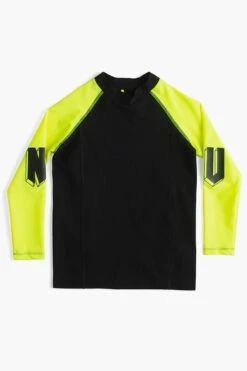 Boys Swim Nununu Surf's Up Rashguard 11 Boys Swim Nununu Surf's Up Rashguard -Little Boys Clothes Sales surf s up rashguard 5 black hot lime