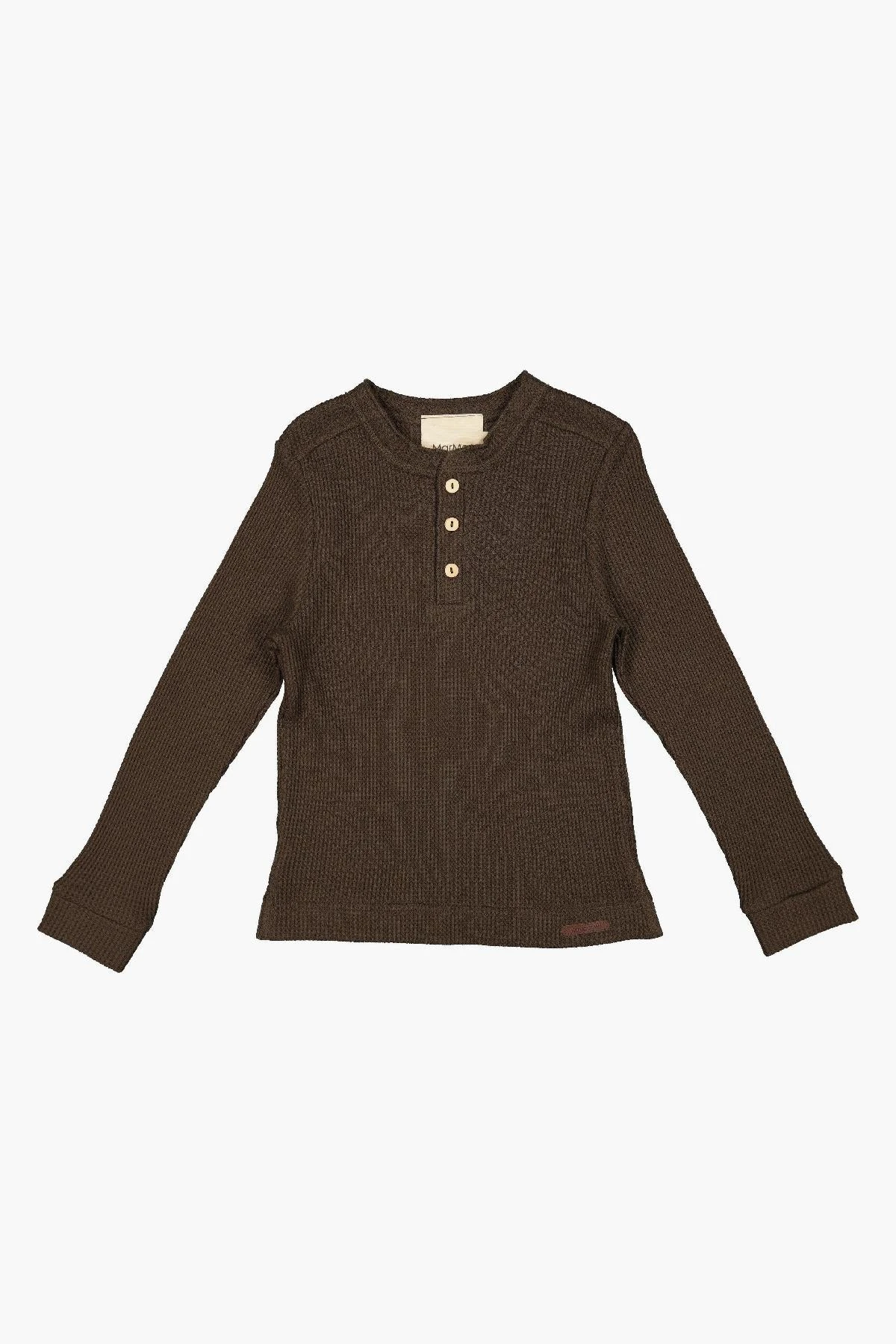 Boys Shirt MarMar Copenhagen Tavus - Coffee 4 Boys Shirt MarMar Copenhagen Tavus - Coffee - Image 3
