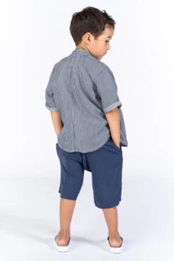 Boys Shorts OMAMImini Terry Pull-Up -Little Boys Clothes Sales terry pull up shorts new 2 blue fd57616a ebd9 49d5 8546 8b6b8770a174