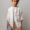 Boys Shirt MarMar Copenhagen Theodor Linen -Little Boys Clothes Sales theodor linen 4 kit