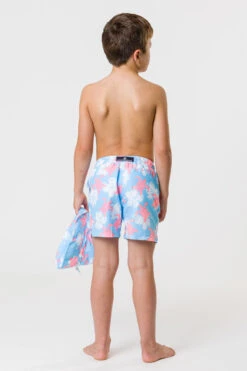 Boys Swim Snapper Rock Turtle Tide Volley Board Shorts -Little Boys Clothes Sales turtle tide volley board swim shorts 4 blue