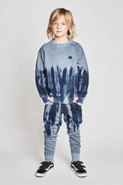 Munster Kids Waist Deep Boys Pants - Blue Dye (Size 14 Left) -Little Boys Clothes Sales waist deep boys pants blue dye 1 blue dye