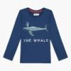 Jean Bourget Whale Boys Shirt -Little Boys Clothes Sales whale t shirt new 2