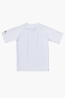 Boys Swim Snapper Rock White Short Sleeve Rash Top -Little Boys Clothes Sales white short sleeve rash top 3 white
